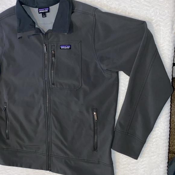 PATAGONIA WORN WEAR M’s SIDESEND tricots soft-Shell versatile stretch DWR SZLG - Picture 3 of 8